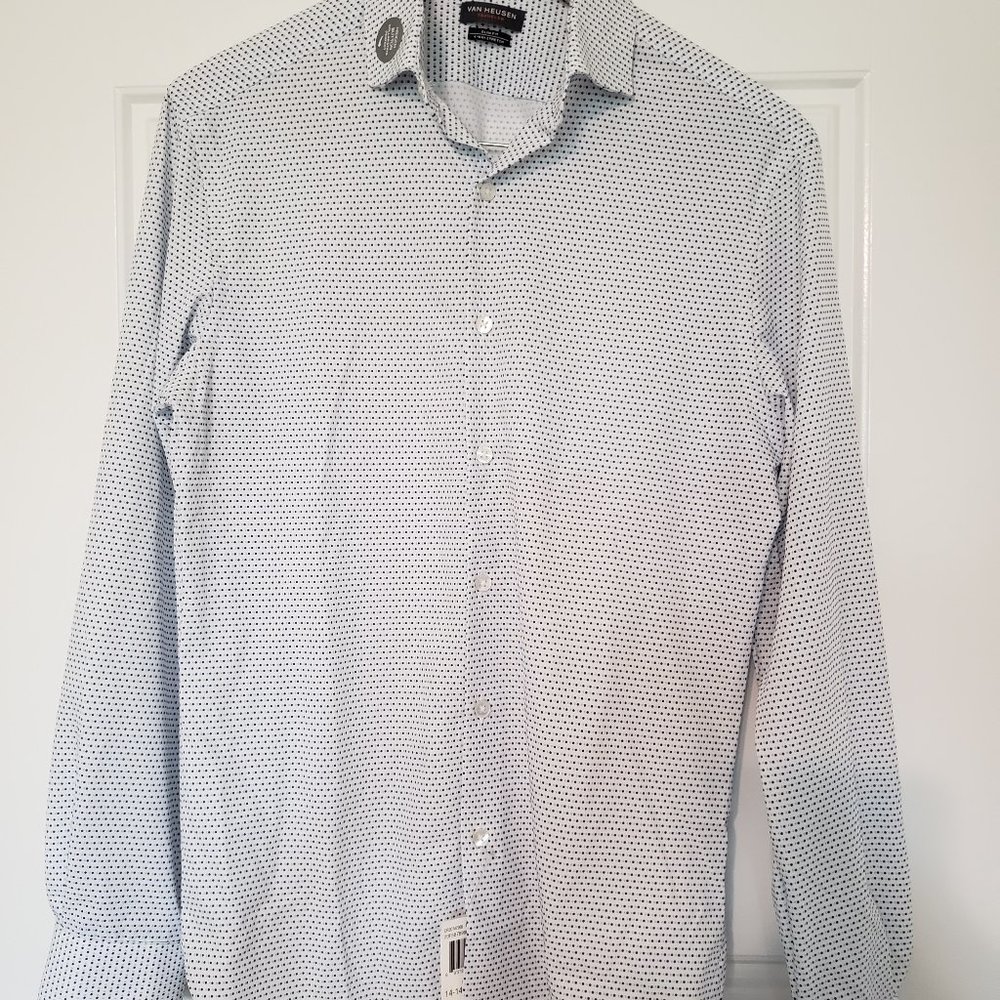 Slim Fit Stretch Flex Collar Dress Shirt